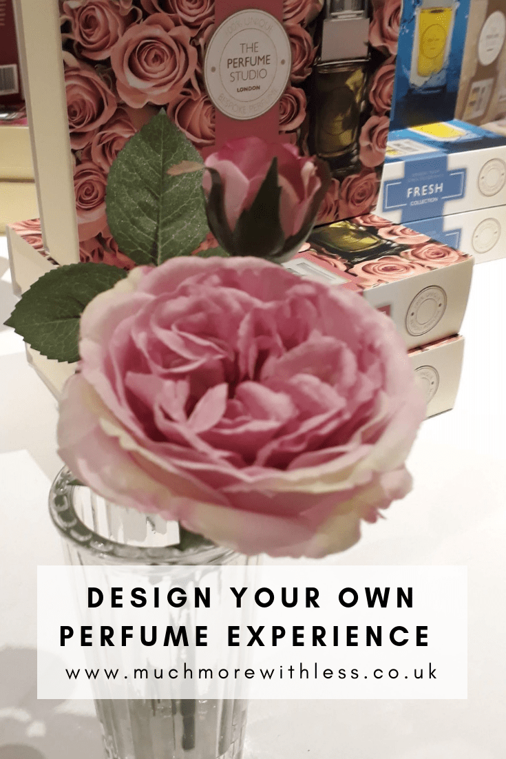 Design your own perfume experience and giveaway with The Perfume Studio